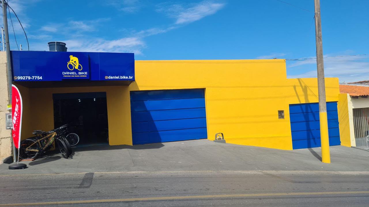 Fachada da loja Daniel Bike