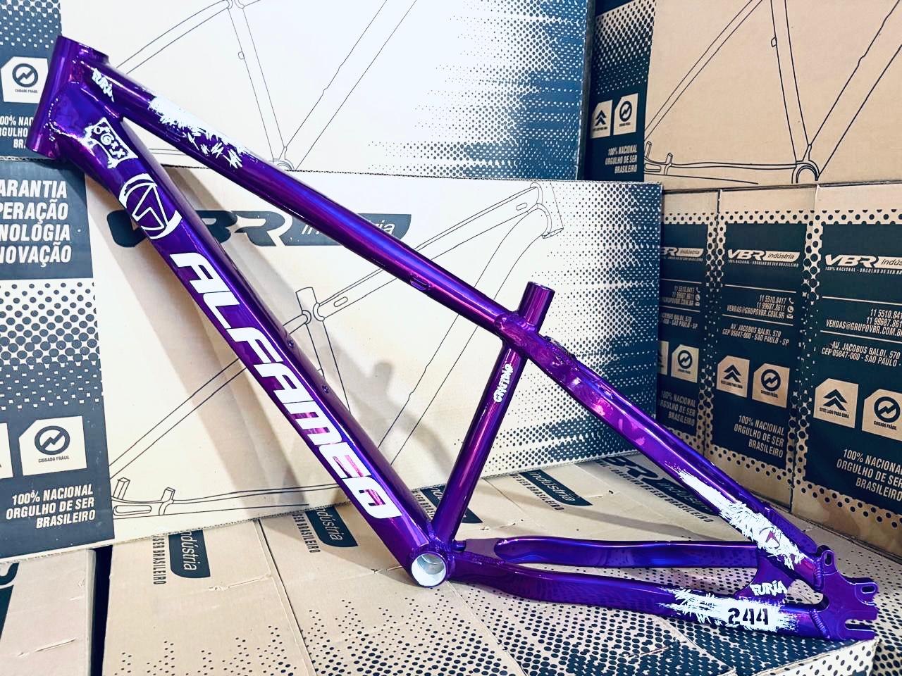 Quadro Alfameq Roxo